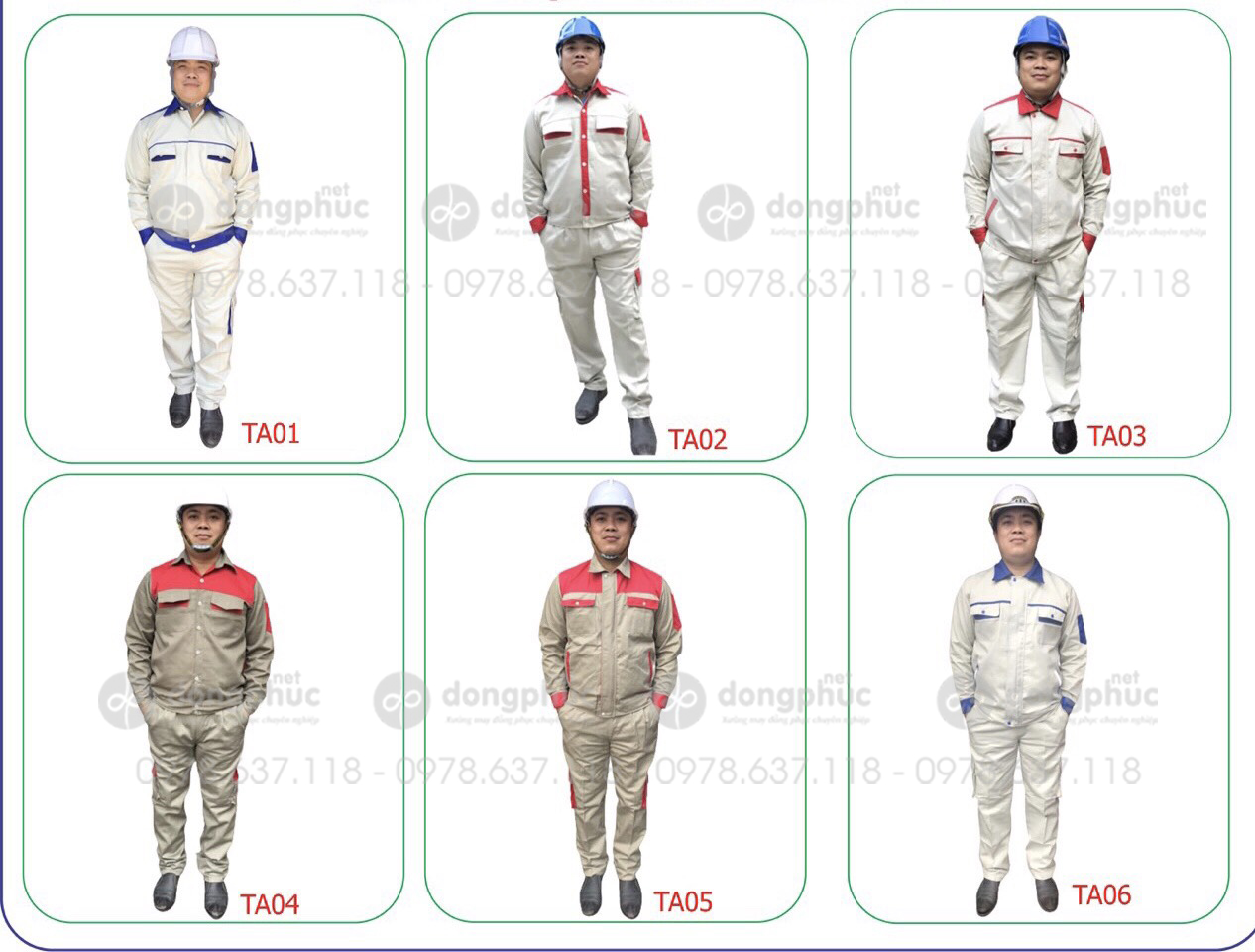 Quần áo bảo hộ may sẵn