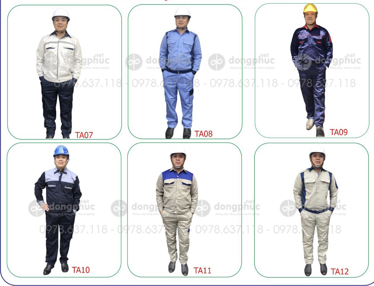 Quần áo bảo hộ may sẵn