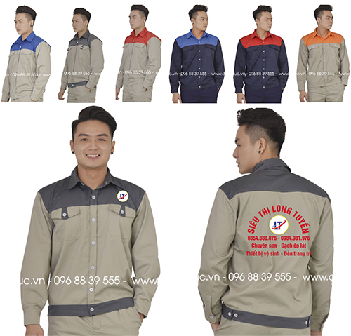 Đồng phục công nhân may sẵn