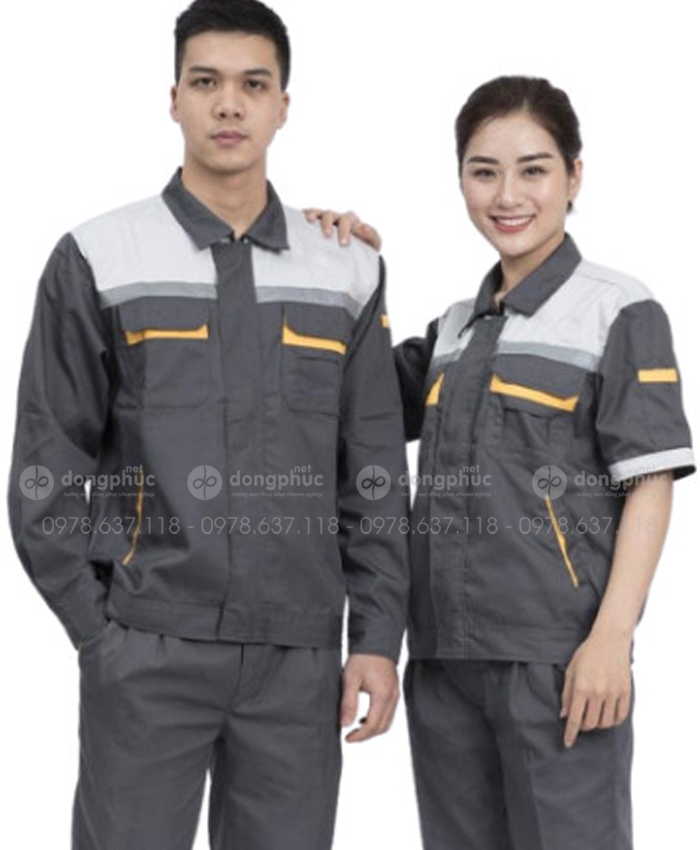 Đồng phục công nhân ghi