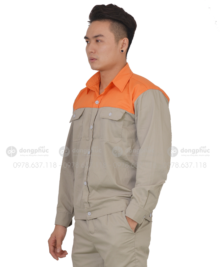Đồng phục công nhân - Ghi phối Cam