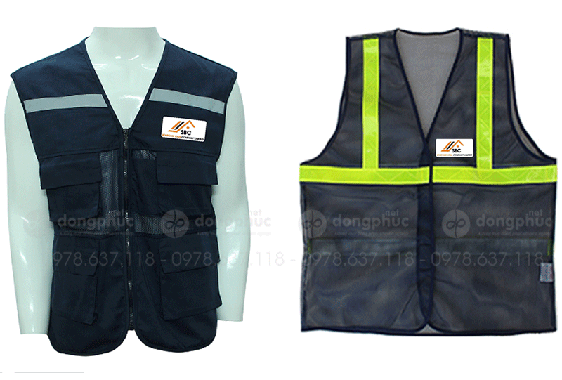 May và in áo gile Công ty Sonbong Vina