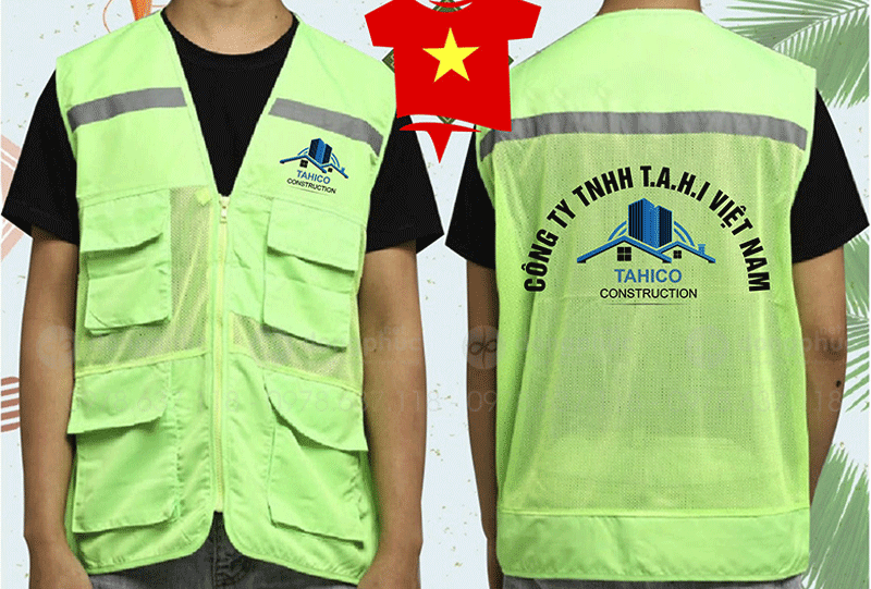 May và in áo gile Công ty TNHH Tahi Việt Nam