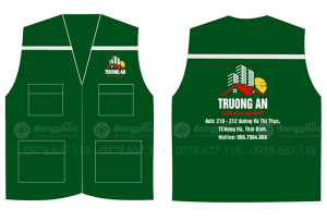 May và in áo gile Công ty Truong An