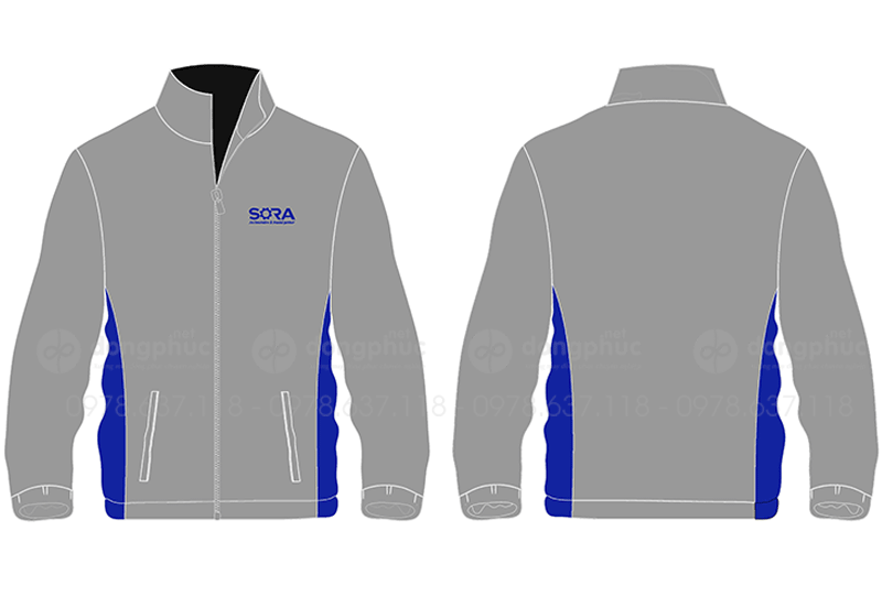 May và in áo khoác Công ty SORA