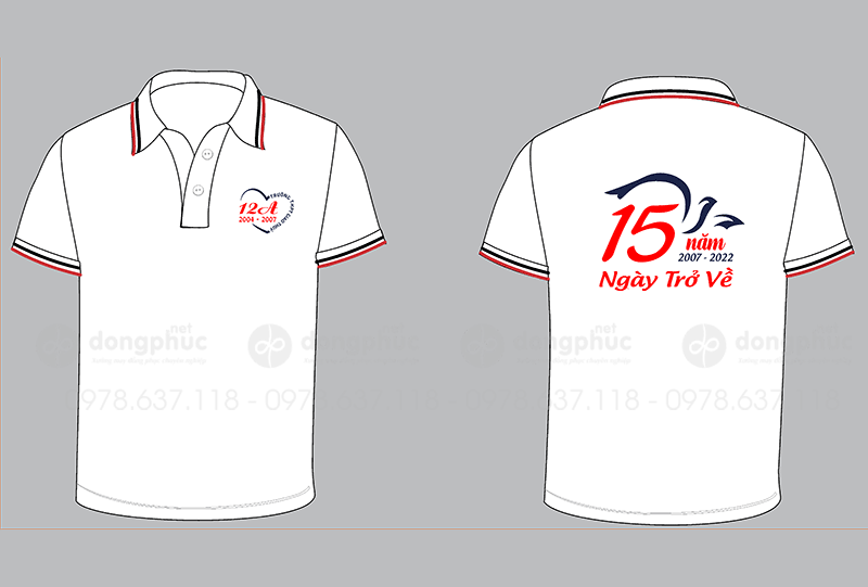 May và in áo Lớp 12A 2004-2007 Trường THPT Giao Thủy