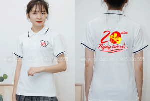 May và in áo Lớp 12H 1999-2002 Trường THPT Kim Động