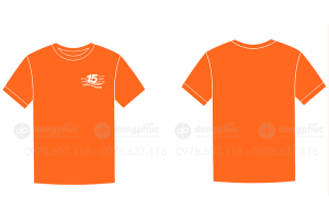 May và in áo Lớp B1 CTU 15 năm Học viện Cảnh sát nhân dân Ngày ra trường màu cam