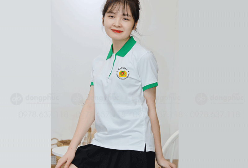 May và in áo Lớp B3C1K44 Trung học Cảnh sát Nhân dân