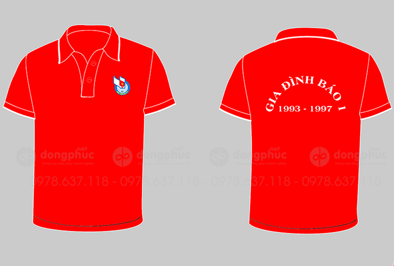 May và in áo Lớp Gia đình Báo 1 Học viện BC - TT