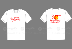 May và in áo lớp Trường Hưng Thành 30 năm Ngày ra trường