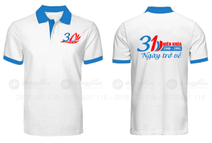 May và in áo phông 31 năm niên khóa 1988 - 1991 Ngày trở về