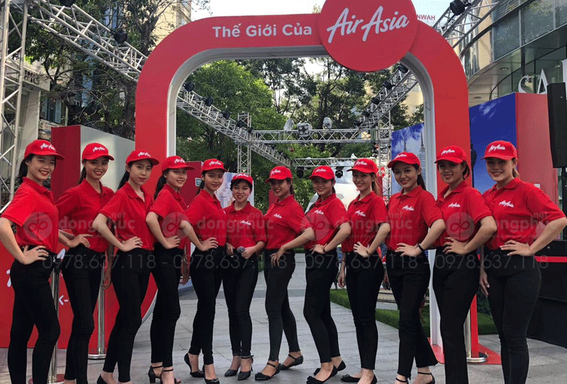 May và in áo phông Công ty Air Asia