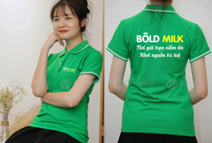 May và in áo phông Công ty Bold Milk