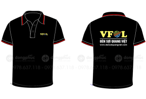 May và in áo phông Công ty Đèn sợi Quang Việt