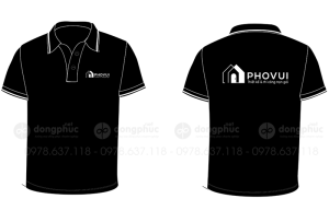 May va in áo phông Công ty Phovui
