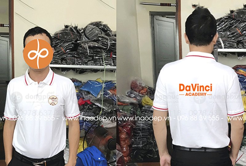 May và in áo phông DaVinci Academy