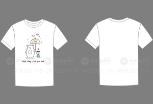 May và in áo phông Don't worry I got your back