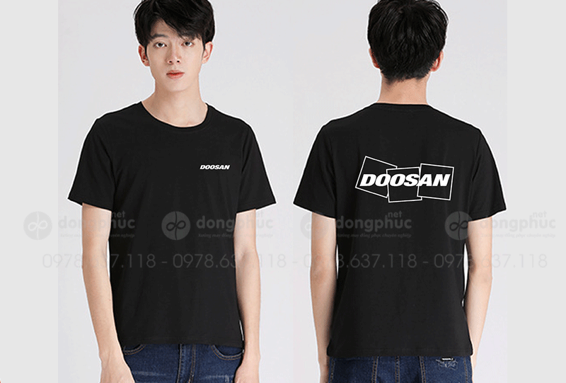 May và in áo phông Doosan