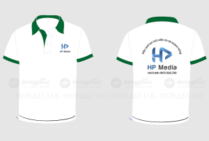 May và in áo phông màu trắng HP media