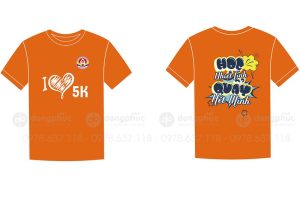 May và in áo phông Lớp 5K Trường Tiểu học Dịch vọng A Quận Cầu Giấy