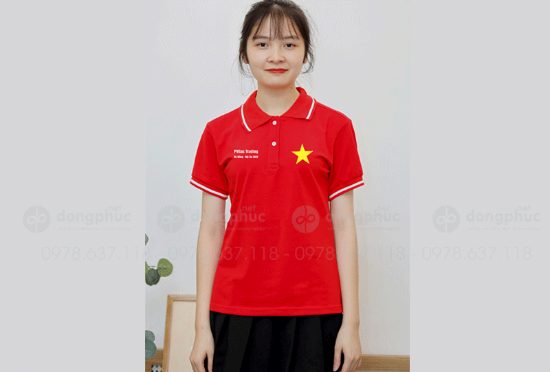 May và in áo phông Công ty PVGas Trading Điện Biên - Sơn La 2022