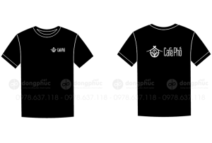 May và in áo phông Quán Cafe phố