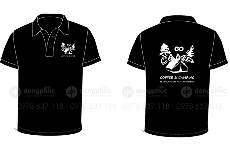 May và in áo phông Quán Go Camp