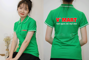May và in áo phông Siêu thị V+Mart