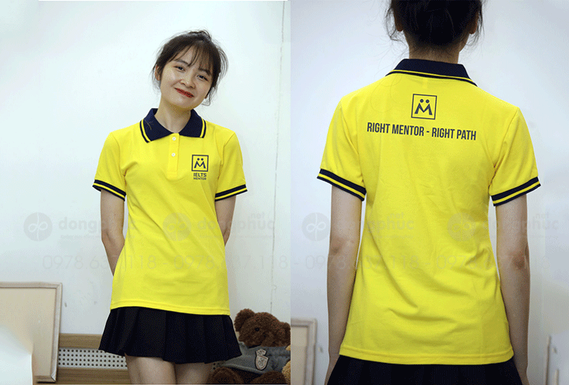 May và in áo phông Trung tâm IELTS Mentor