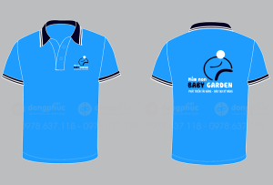 May và in áo phông Trường mầm non Baby Garden