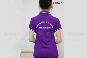 May và in áo phông Trường TC Nghiệp vụ và dạy nghề Công Đoàn Hà Nội