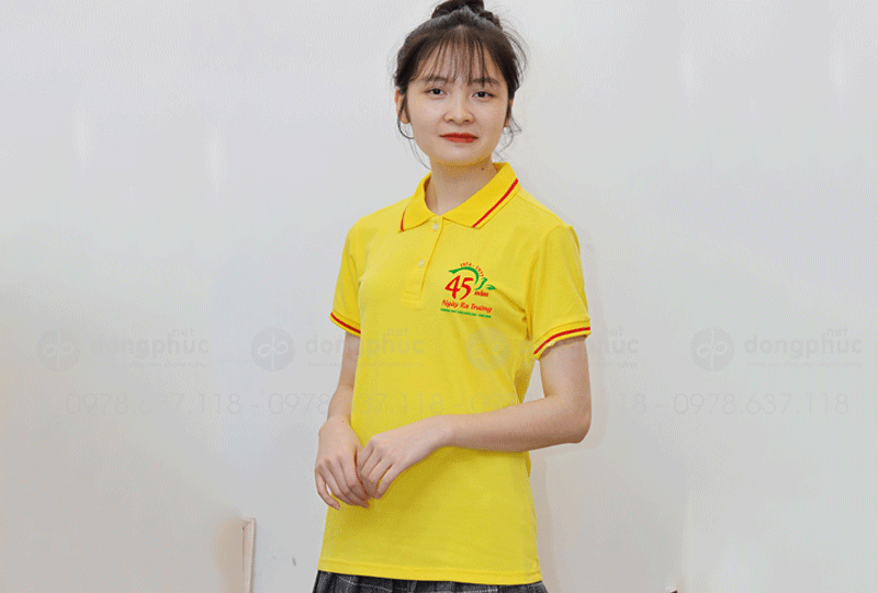 May và in áo Lớp Trường THPT Trần Hưng Đạo Nam Định 45 năm Ngày ra trường
