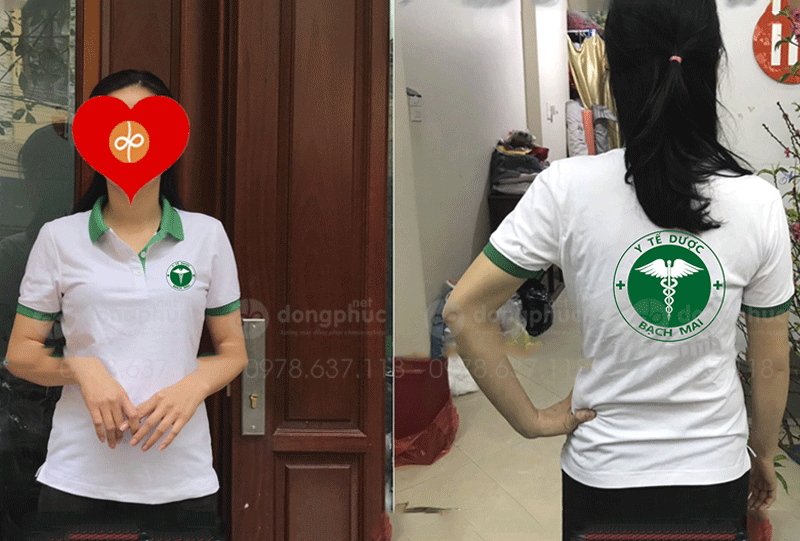 May và in áo phông Y tế dược Bạch Mai