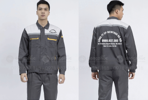 May và in đồng phục bảo hộ Công ty CP Newfood Hà Nội