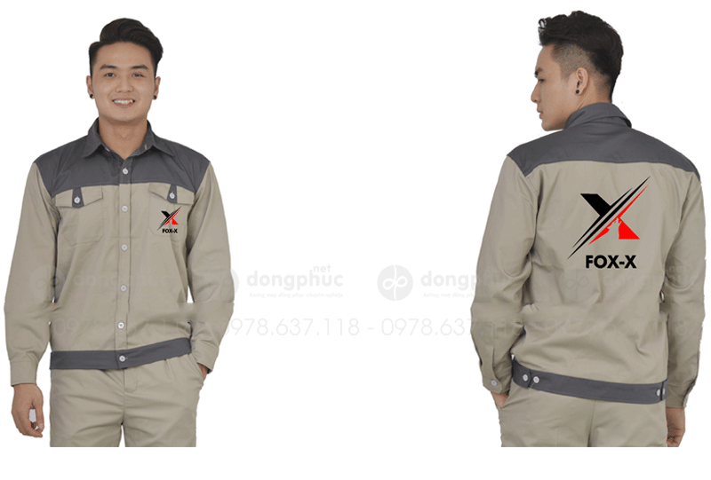 May và in đồng phục bảo hộ Công ty Fox-X