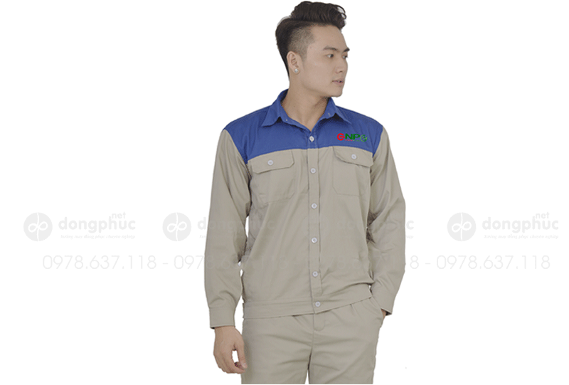 May và in đồng phục bảo hộ Công ty GNP Energizing Our Future