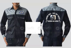 May và in đồng phục bảo hộ Công ty Hoàng Gia Hưng