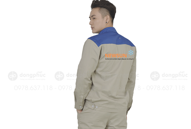 May đồng phục bảo hộ Công ty Newsun