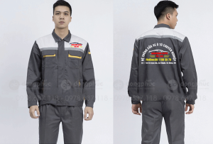 May và in đồng phục bảo hộ Hệ thống sửa xe ô tô chuyên nghiệp TĐ 369