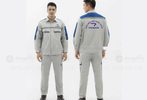 May và in đồng phục bảo hộ Nhà máy sản xuất Nhựa Pharaon