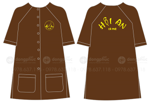 May và in đồng phục Quán Cafe Hội An