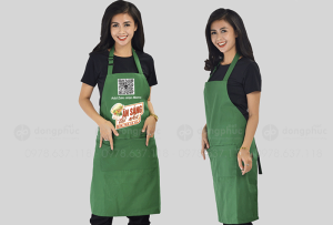 May và in tạp dề Quán Ăn sáng tại nhà