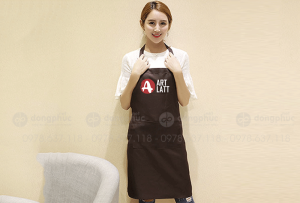 May và in tạp dề Quán Art Latt