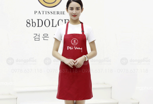 May và in tạp dề Quán Phở Vương