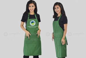 May và in tạp dề Spring Hill Academy