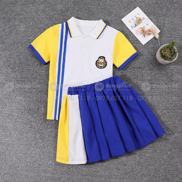 mẫu đồng phục mầm non