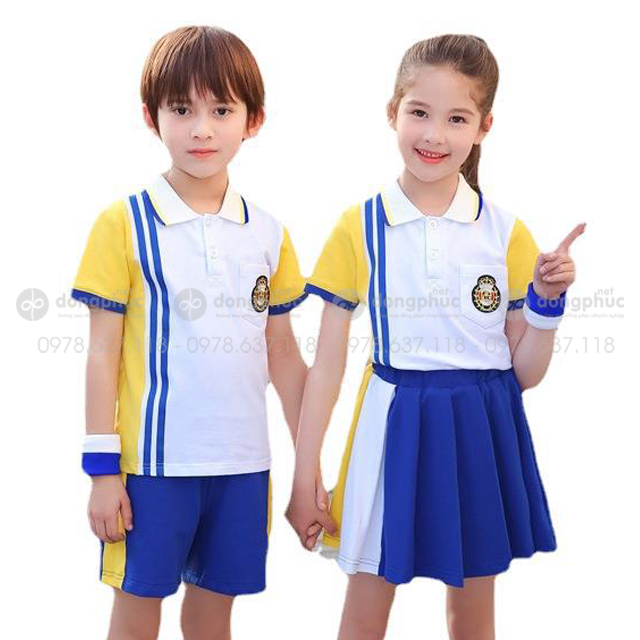 mẫu đồng phục mầm non