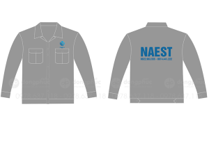 May và In áo bảo hộ Công ty NAEST