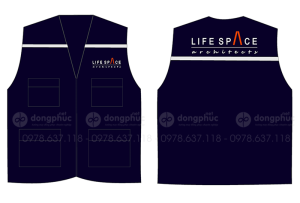 May và in áo gile Công ty Lifespace Architects